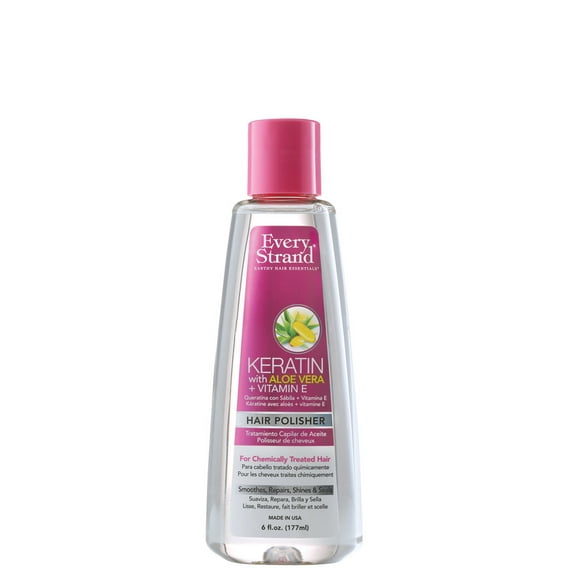 Every Strand Keratin with Aloe Vera + Vitamin E Hair Polisher, 6oz., All Hair Types, Moisturizing
