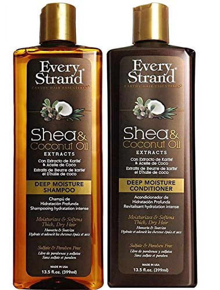 Every Strand Shea & Coconut Oil Deep Moisture Shampoo, 13.5 oz