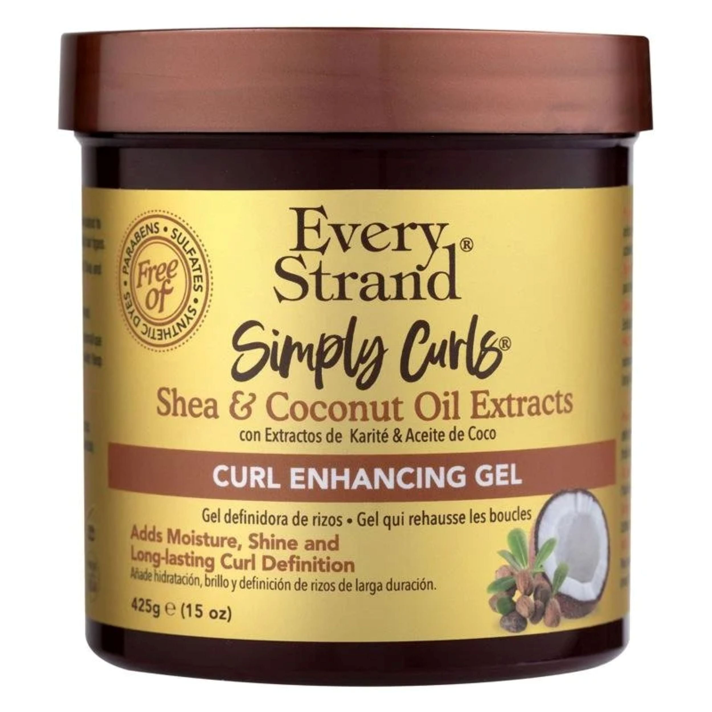 Every Strand Simply Curls Curl Enhancing Gel 15 oz