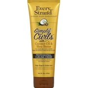 Every Strand Simply Curls Professional Curling Creme, 8 oz., Curly Hair, Moisturizing