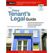 Pre-Owned Every Tenant's Legal Guide (Paperback) 1413317154 9781413317152