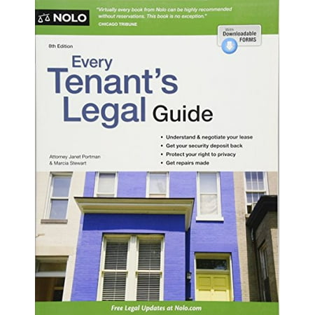 Pre-Owned Every Tenant's Legal Guide (Paperback) 1413321364 9781413321364