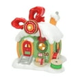 thumbnail image 1 of Department 56 Grinch Village Every Who's Ribbon & Bows Christmas Village Lit Figurine 7in H, 1 of 5