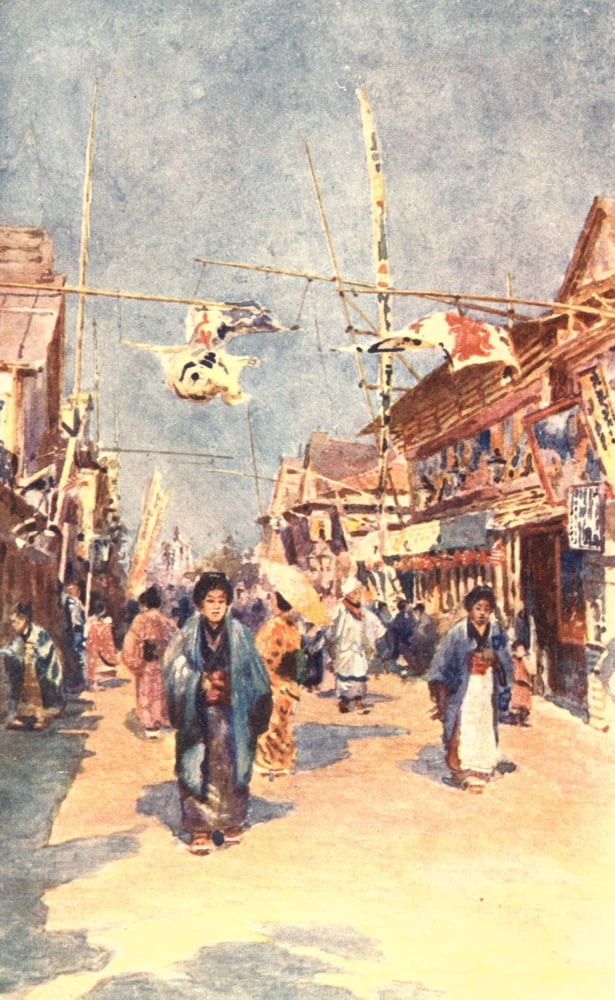 Every-day Japan 1909 Canvas Art - Unknown (18 x 24)