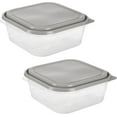 thumbnail image 1 of EveryWare Extra Large Square Container  Made Without BPA, 1 of 7