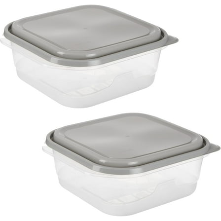 EveryWare Extra Large Square Container  Made Without BPA