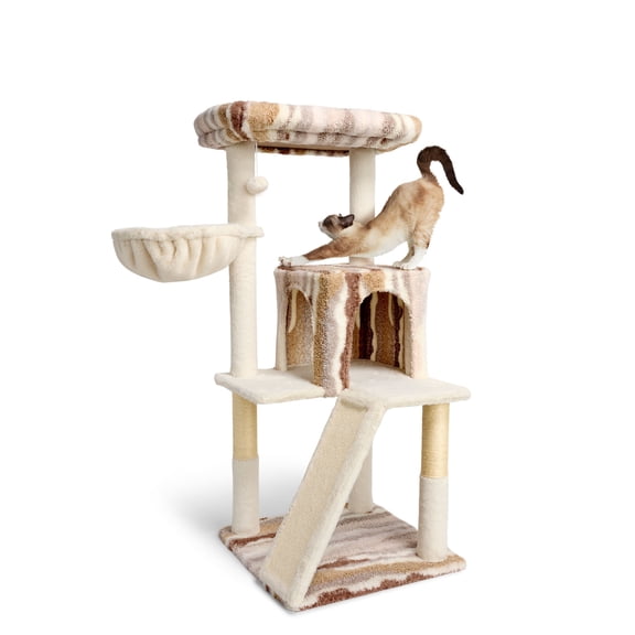 EveryYay All-in-One 4-Level Cat Tree 45" H