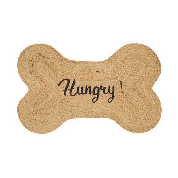 EveryYay Tan Bone Placemat for Dogs
