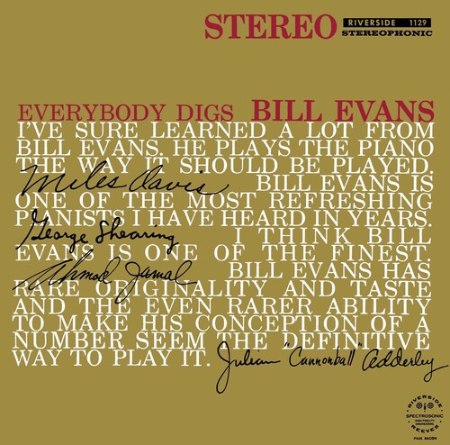 Bill Evans - Everybody Digs Bill Evans - UHQCD - Music & Performance - CD