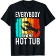 thumbnail image 1 of Everybody In The Hot Tub Funny Crawfish Crayfish Eating T-Shirt, 1 of 4