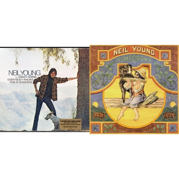 Homegrown & Everybody Knows This Is Nowhere [LP Vinyl Bundle]