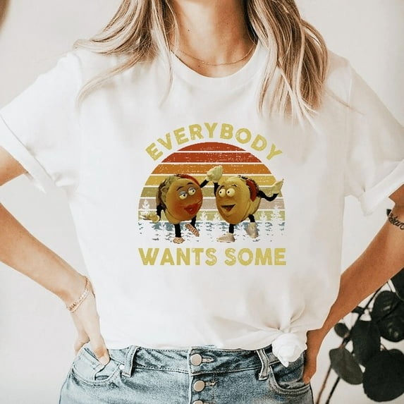 Everybody Wants Some!! Vintage Linklater Movie Quote Fan Unisex T-shirt, for men & women, up to size 5XL