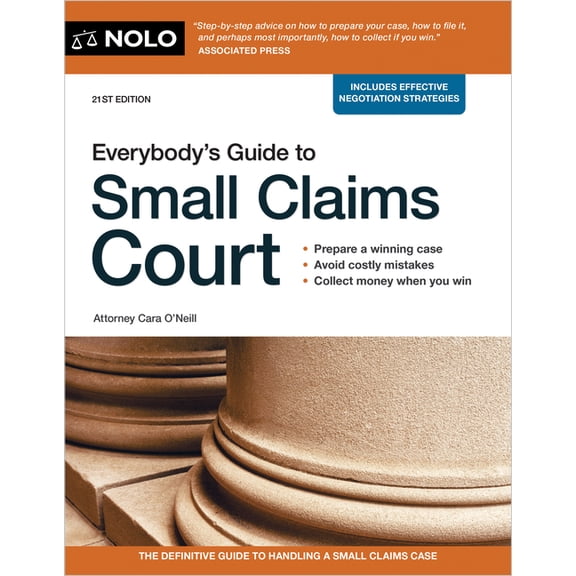 Everybody's Guide to Small Claims Court, (Paperback)