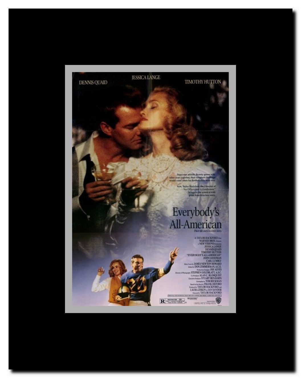 Everybody's All-American Framed Movie Poster