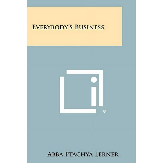 Everybody's Business, (Paperback)