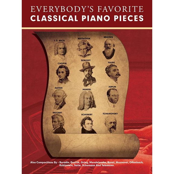 Everybody's Favorite Classical Piano Pieces, (Paperback)