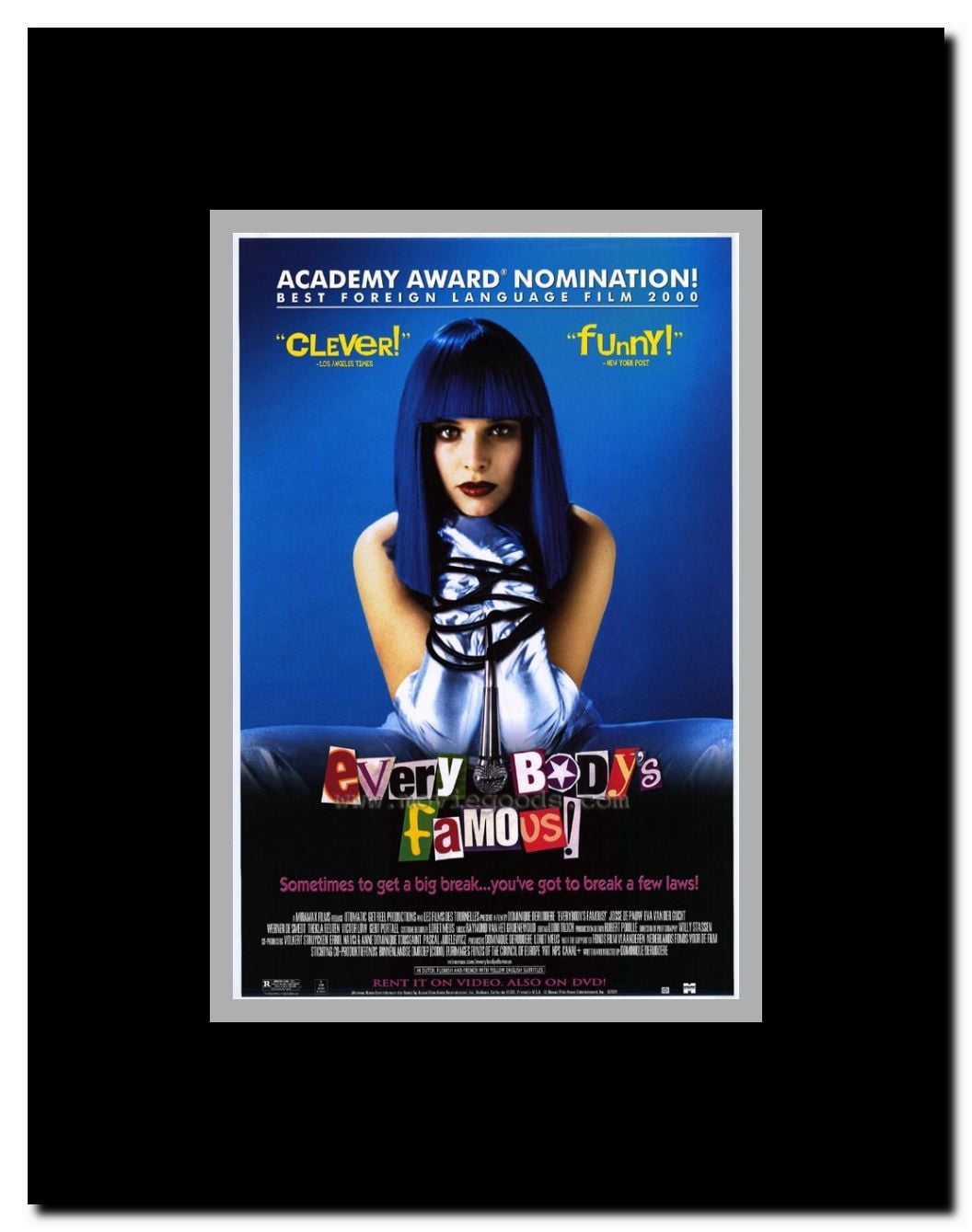 Everybodys Famous Framed Movie Poster