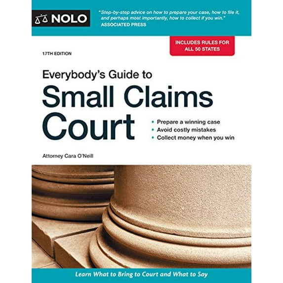 Pre-Owned Everybody's Guide to Small Claims Court (Paperback) 1413324908 9781413324907