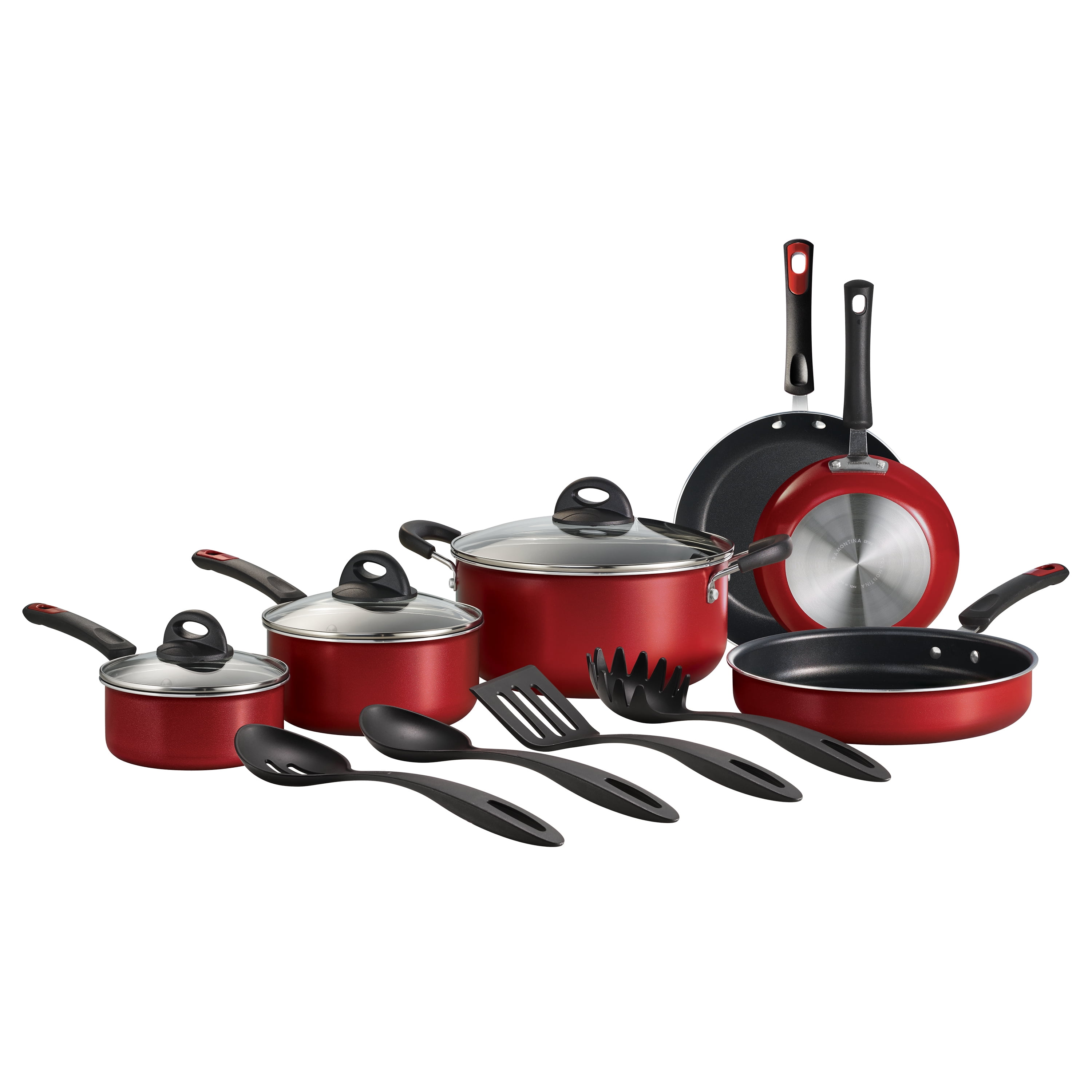  Emeril Everyday Forever Pans Hard-Anodized Pots and Pans Set  Nonstick, Induction Cookware with Utensils by Emeril Lagasse, Black, 10-pc  Cookware Set + Cookbook (10 Pc with Cookbook) OPEN BOX: Home 