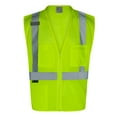 thumbnail image 1 of Everyday ANSI Class 2 with 3 Pockets Zipper Vest (LIME), 1 of 1