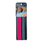 Everyday And Active No Slip Grip Contrast Silicone Waistband Headwraps,2 Ct