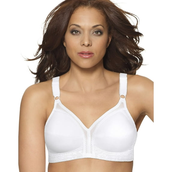 Everyday Basics Classic Soft Cup Bra, 36C, White