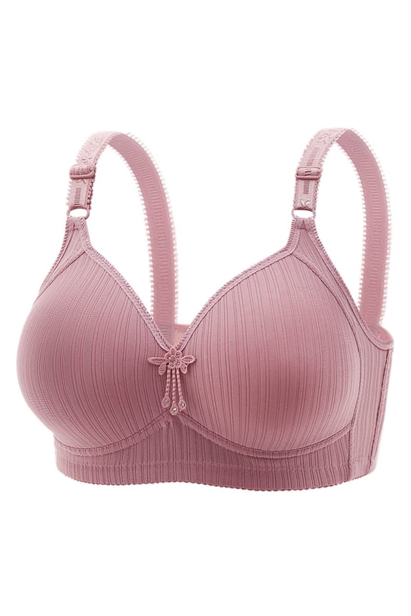 Everyday Bras for Women 36 C plus Size Sports Bra Womens Compression Sports Bra Womens Bra Wireless Keyhole Bra Womens Bras Push up plus Size High Support Sports Bras Compression Bra for Pink 46