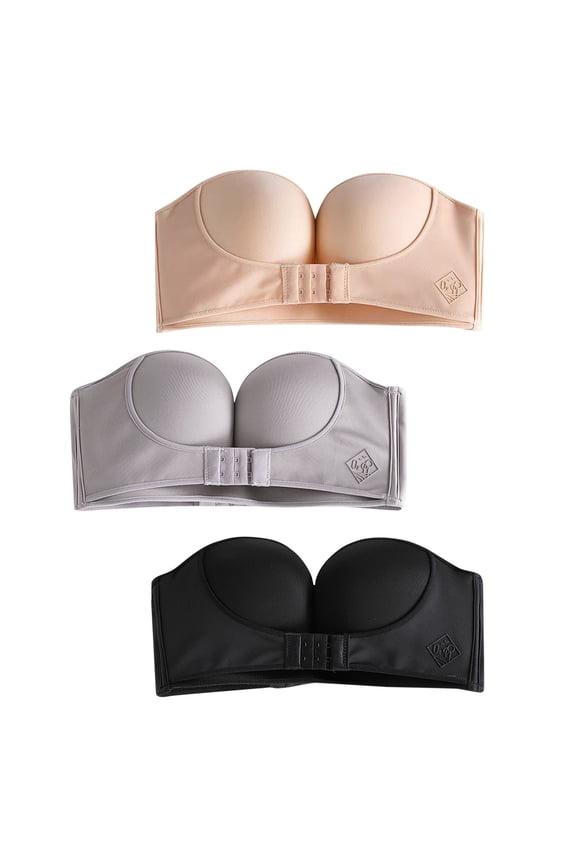 Everyday Bras for Women Bra to Make Look Smaller Women Bra Strapless Large Bra Sports Bra Non Removable Pads Womens Bras Underwire Compression Bras for Women 36c Bra Pack Wire Push up Bra Multicolor