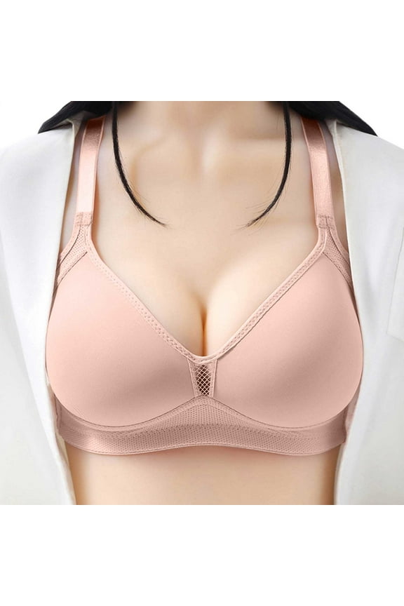 Everyday Bras for Women Bra for Women Pack Women Bras Wireless Front Closure Tight Sports Bras for Women Y Sports Bra 36ddd Sports Bras for Women No Wire Push up Bra Medium Bra Sports Bra Pink 36