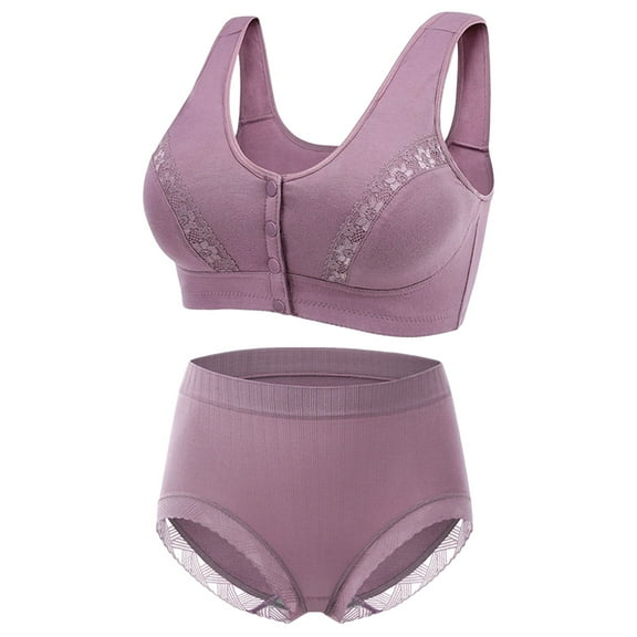Everyday Bras for Women Bras Pack Large Sports Bra Lift Bras for Women Push up Womens Bra Wireless Strapless Bra for plus Size Women Women's Athletic Mesh Sports Bra Bra Womens Wireless Bra Purple 42