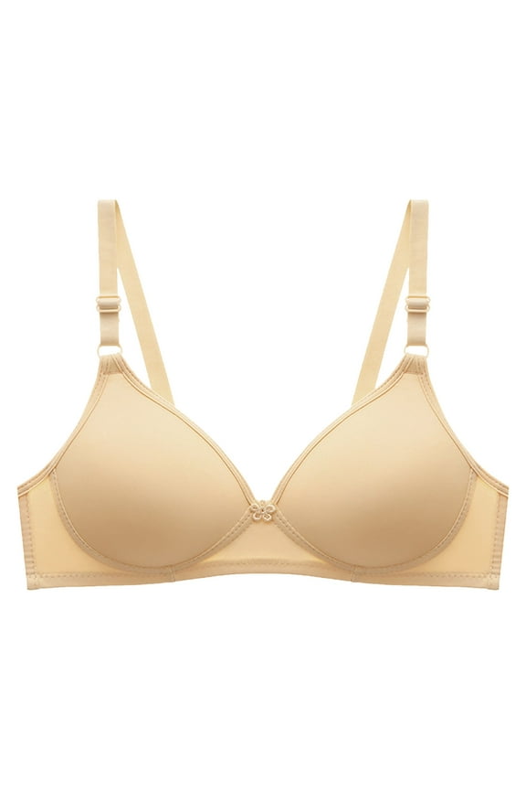 Everyday Bras for Women Bras Packs Strapless Sports Bras for Women Pads for Sports Bras for Women Womens Bras Comfortable Support Womens Compression Sports Bra under Control Maternity Bra Beige 40