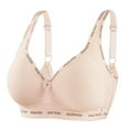 thumbnail image 1 of Everyday Bras for Women Bras Sports Bras for Women Pack Padded Sports Bras Athletic Bras for Women Large Bras for Women Bras for plus Size Women Womens Sports Bras Underwire Womens Beige 38, 1 of 4