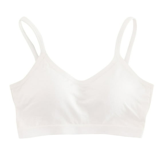 Everyday Bras Women Breathable Bra Lace Underwear Push Up Back Womens Bras Comfortable No Wire Compression Sports for Women No Wire Push up Bra Womens Underwire Padded Sports with Padding White S