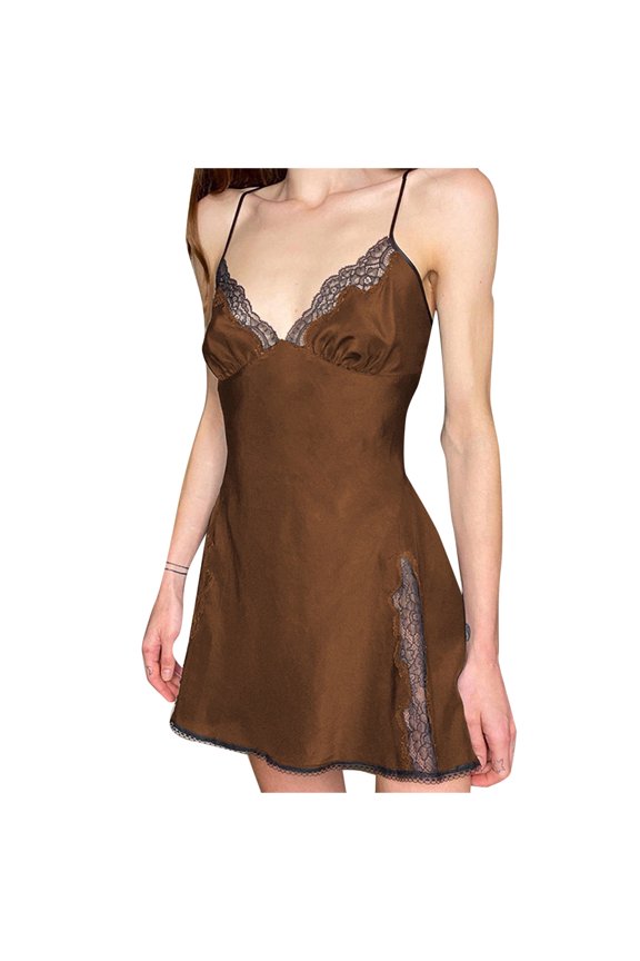 Everyday Bras for Women Brief Underwear for Men Head Underwear Lace Lingerie for Women Set Tie up Underwear Unlined Lace Bra Set Underwear Men Sexy Lace Garter Lingerie Set Womens Lace Brown S