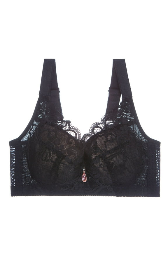 Everyday Bras for Women Front Closure Bra Milk Cups for Bra Tight Sports Bras for Women Compression Bras for Women Wire Sports Bras for Women Sports Bras for Women Compression 36c Push up Black One