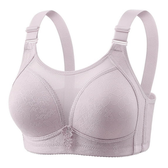 Everyday Bras for Women Front Closure Bra Small Sports Bras for Women Strong Support Sports Bras for Women Women's Strapless Bra Women Bra Push up Running Girl Sports Bra Sports Bras for Light Purple