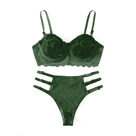 Everyday Bras for Women Men Briefs Lace Curtain Set 63 Long Sleeve Lace Lingerie Set Tie up Underwear Underwear 34 Action Underwear M Items Lace Lingerie for Women Set Underwear for Big And Green M