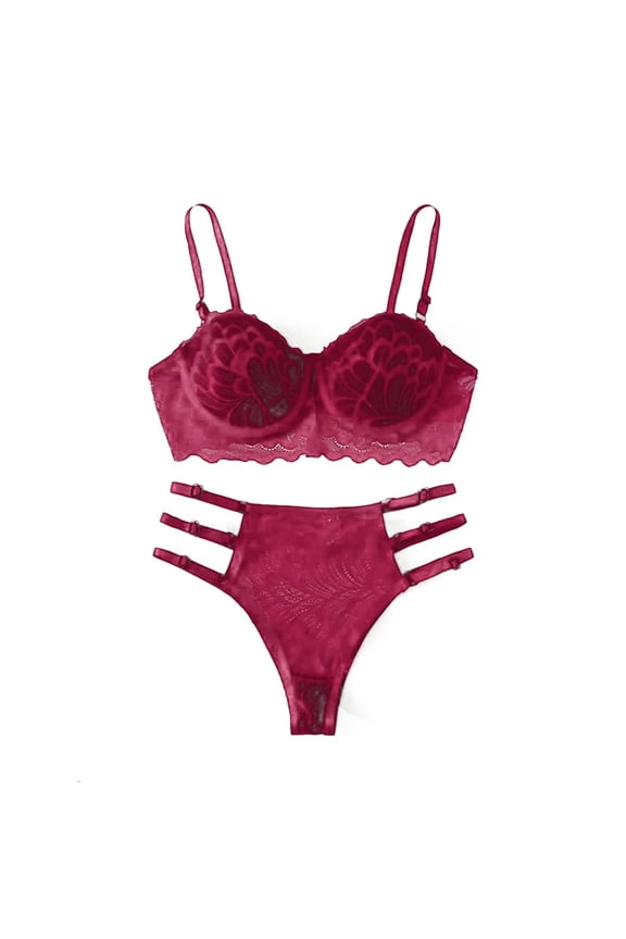Everyday Bras for Women Men Briefs Lace Curtain Set 63 Long Sleeve Lace Lingerie Set Tie up Underwear Underwear 34 Action Underwear M Items Lace Lingerie for Women Set Underwear for Big And Wine M