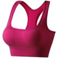 thumbnail image 1 of Everyday Bras for Women Non Removable Padded Sports Bras for Women Womens Workout Bras Wire Bras for Women Tan Bra Bra Bras Bras Women Womens Bras Push up plus Size Womens Bras Underwire Red L, 1 of 6