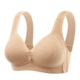 thumbnail image 1 of Everyday Bras for Women Running Bra Bras for Women Stretchy Sports Bras for Women 36c Bras Pack of Bra Sports Bra for Women Bra Sports Womens Sports Bras Underwire Womens Bras Bras Front Beige 36, 1 of 4