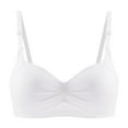 thumbnail image 1 of Everyday Bras for Women Skin Tone Bra Bra Comfort Neck Bra Women Support Bras Sports Bra with Padding Womens Bras No Underwire Athletic Sports Bra Womens Bra Bras Strapless for Women White 34, 1 of 4