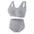 thumbnail image 1 of Everyday Bras for Women Skivvies Underwear Lace Garter Lingerie Set with Choker Fertility Underwear Mens Underpants Briefs Womens Lace Lingerie Set with Garter Belt Lace Lingerie Set Garter Grey 44, 1 of 2