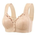 thumbnail image 1 of Everyday Bras for Women Sports Bra Large Sports Bra with Non Removable Pads Pack Sports Bras for Women Sports Bras for Women Workout Woman Bras 36 C Seamless Bra Bras for Women Comfort Lift Beige 44, 1 of 3