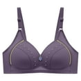 thumbnail image 1 of Everyday Bras for Women Sports Bra Small Womens Sports Bras plus Size Woman's Bras Bra Strapless for Women Bras for Women Sports Bras for Women Workout Bras Bulk Compression Sports Bras for Purple 42, 1 of 3