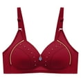 thumbnail image 1 of Everyday Bras for Women Sports Bra Small Womens Sports Bras plus Size Woman's Bras Bra Strapless for Women Bras for Women Sports Bras for Women Workout Bras Bulk Compression Sports Bras for Red 42, 1 of 3
