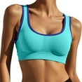 thumbnail image 1 of Everyday Bras for Women Sports Bras Crop Top Jogging Bras Sports Bra Top Yoga Bras for Women High Support Spanks with Bra Scrappy Sports Bras Running Tops for Women Crop Sports Bra Womens Mint Green L, 1 of 4