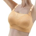 thumbnail image 1 of Everyday Bras for Women Sports Brawls for Women Running Girl One Shoulder Sports Bra plus Size Sports Bras for Women 2x Sports Bra Small Womens Bras No Underwire Pack Women S Sports Bras Beige 100C, 1 of 4