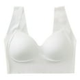 thumbnail image 1 of Everyday Bras for Women Thin Bra Womens Sports Bras plus Size Womens Bras Push up Underwire Athletic Women Seamless Bras Bras Bulk Woman Sports Bar Strapless Sports Bras for Women Women's White One, 1 of 8