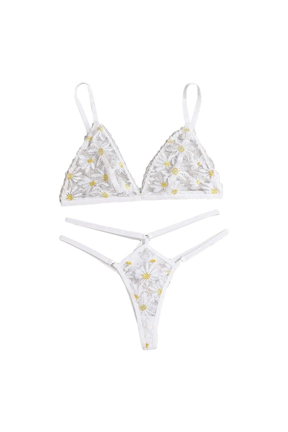 Everyday Bras for Women Underpants Mens Lace Lingerie Set with Garter Belt And Stockings Lace Bras for Women Set Lace Underwear Set Women Lace Lingerie Set with Kimono Lace Lingerie Set White 3XL