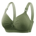 thumbnail image 1 of Everyday Bras for Women Women Sports Bra plus Size 2 Cup Push up Bra Women S Sports Bras Sports Bra Girls Small Sports Bra Womens Bras Sexy Women Bras Wireless Push up Womens Workout Sports Green A, 1 of 2